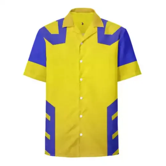 Wolverine Cosplay Costume Halloween X-man Superhero Hawaiian Shirt