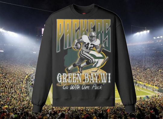 Packers Green Bay Unisex Sweatshirt, Game Day Shirt,Football Mascot Fan Gift