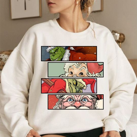 funny character Shirt, Christmas Clipart, Merry Grin, Grin Shirt, Grin Vibes, funny character Clipart, The funny character