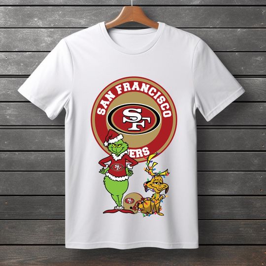 San Francisco 49ers Christmas T-shirt | Football Lover Gift | Game Day Shirt