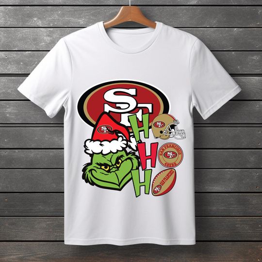 San Francisco 49ers Christmas T-shirt | Football Lover Gift | Game Day Shirt