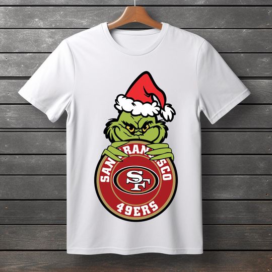 San Francisco 49ers Christmas T-shirt | Football Lover Gift | Game Day Shirt