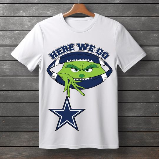 Dallas Cowboys Christmas T-shirt | Football Lover Gift | Game Day Shirt