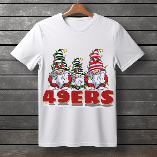 San Francisco 49ers Christmas T-shirt | Football Lover Gift | Game Day Shirt