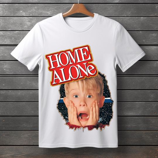Home Alone Christmas T-shirt | Football Lover Gift | Game Day Shirt