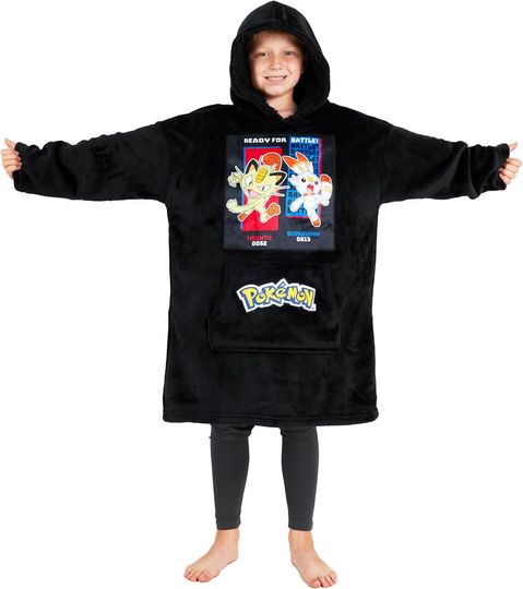 PKM Boys Blanket Hoodie - Blanket Hoodies for Kids