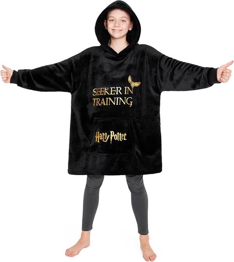 Harry Potter Oversized Blanket Hoodie for Kids and Teens