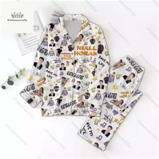 Niall Horan Pajamas Set, Niall Horan Concert Holiday Pajamas, Niall Horan Tour