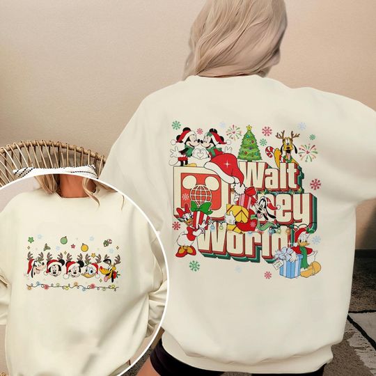 Mickey And Friends Christmas Shirt, Vacation Shirt, Mickey's Very Merry Christmas Party 2024 Shirt, Magic Kingdom Holiday Shirt