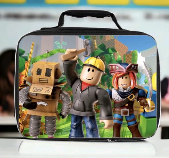 Roblox cooler lunch bags, school bag