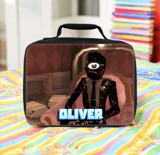 Roblox personalised cooler lunch bag