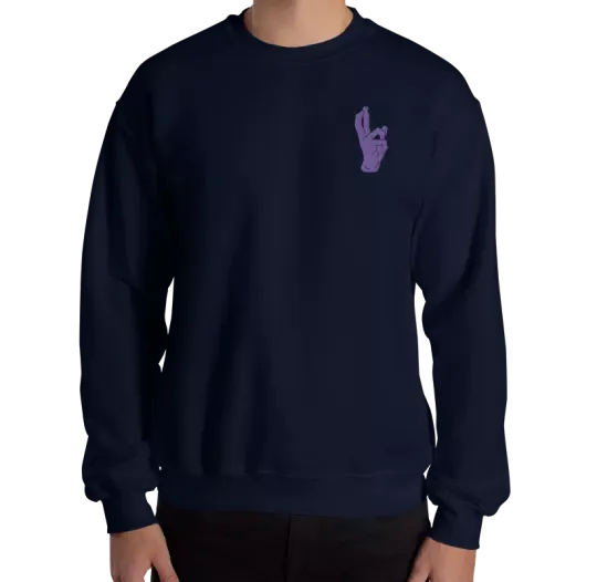 Gojo JJK Embroidered Anime Manga Unisex Sweatshirt S-2XL, Anime Lover Gift