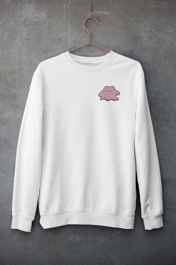 Embroidered Ditto Pocket Monster Sweatshirt