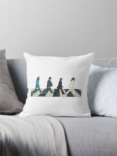 The Beatles Abbey Road  Pillow