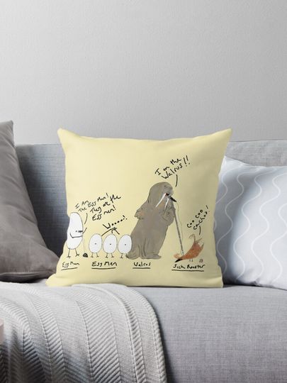 I am the walrus Pillow