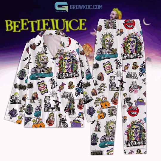 Beetlejuice Stay Weird Pajamas Set