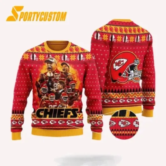 Kansas City Chiefs Have A Glory Christmas Ugly Sweater
