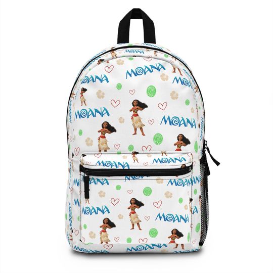 Moana-Inspired Adventure Bag - A Must-Have for Disney Fans, Vacation Knapsack, Disney Movie Fan Gift, Kids School Bookbag
