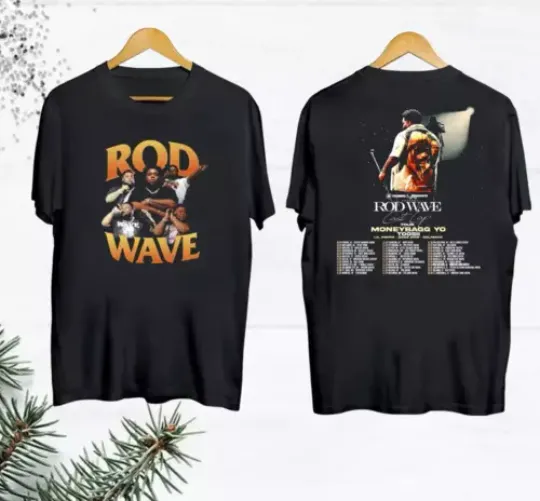 2024 Rod Wave Last Lap Tour Shirt, Rod Wave Rappper T-shirt