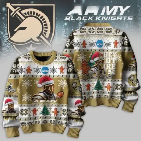 Army Black Knights Football They Not Like Us Christmas Ugly Sweater