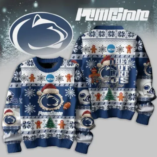 Penn State Nittany Lions Football They Not Like Us Christmas Ugly Sweater