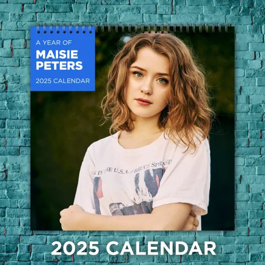 Maisie Peters 2025 Indie Music Stars Calendar, 12-Month Singer Wall Calendar
