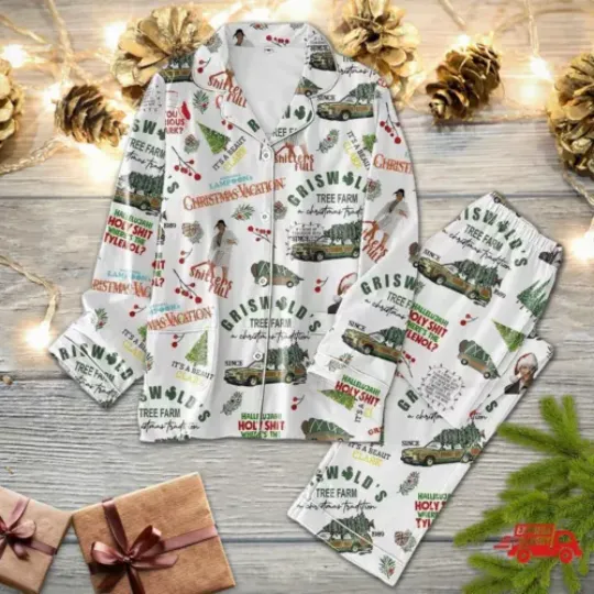 Gris*wold Pajamas Set, National Lampoons Christmas Vacation Pajamas