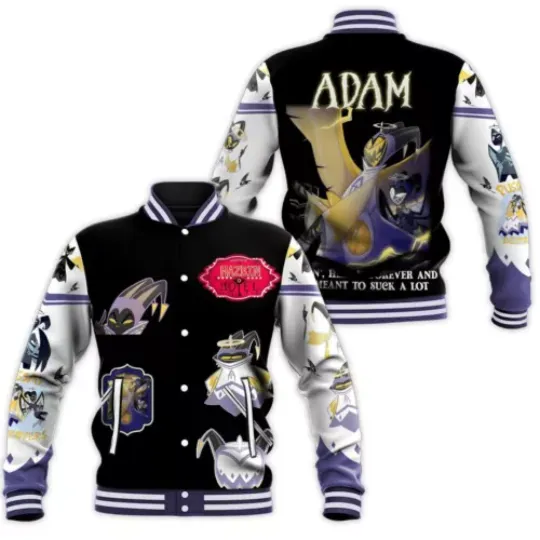 Hazbin Hotel Baseball Jacket