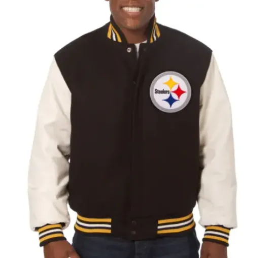 Letterman Pittsburgh Steeler Varsity Jacket