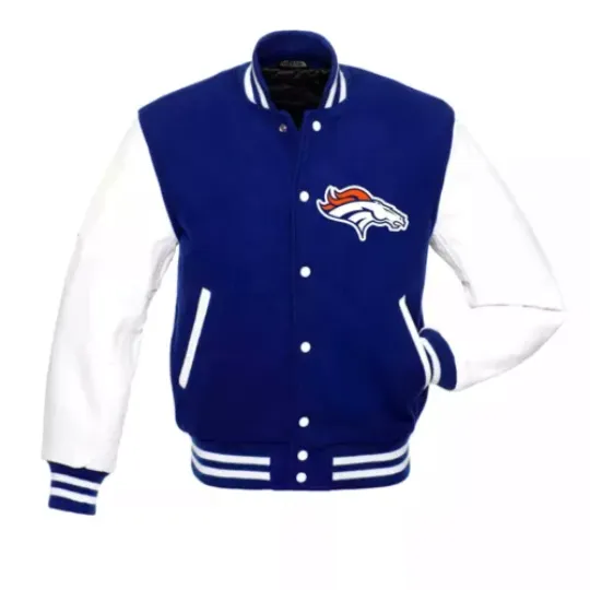 Denver Broncos Letterman Varsity Jacket