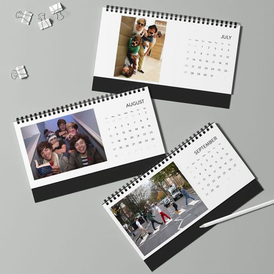 Desktop Calendar 2025  One direction