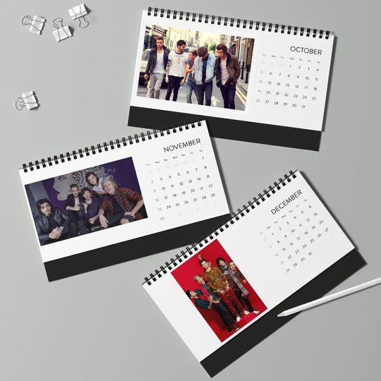 Desktop Calendar 2025  One direction