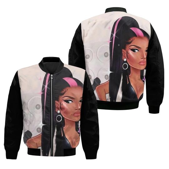 Nicki Minaj Women's Bomber Jacket (AOP)