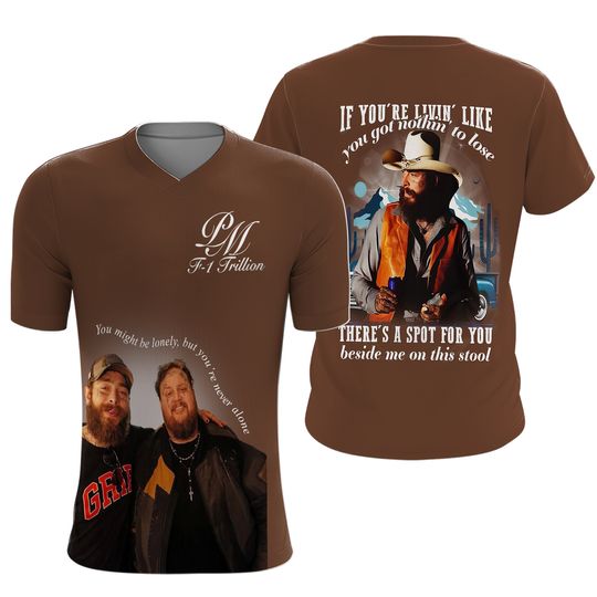 Post Malone x Jelly Roll F-1 Trillion Shirt