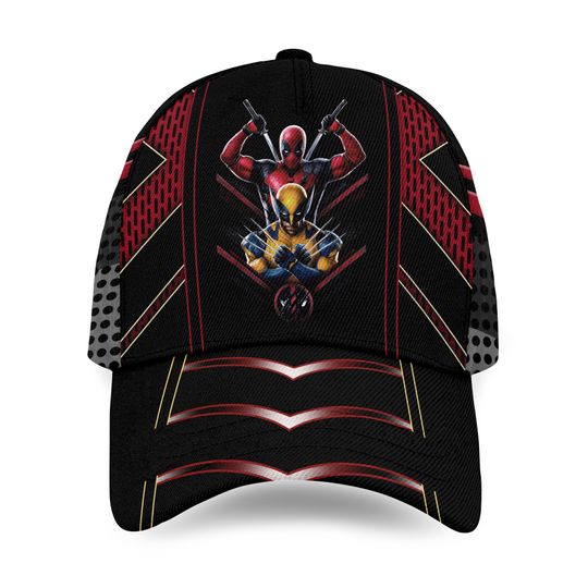 Halloween Deadpool Classic Cap, Deadpool And Wolverine Classic Hat, Disney Superhero Best Friends Hat, Disney Antihero Men Cap