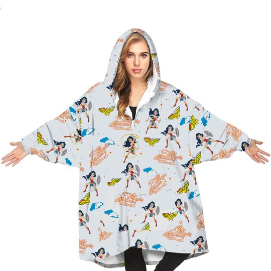 Wonder Woman Oversized Blanket Hoodie