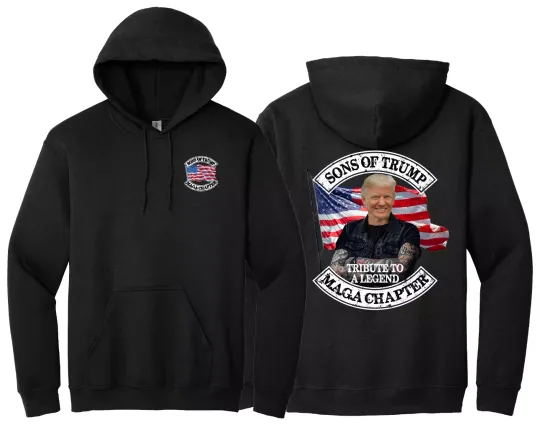 Trump Republican Sons of Trump MAGA 2024 Election Hoodie