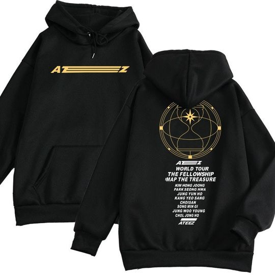 Ateez Hoodie hooded new Hoodie cloth hooded Hoodie