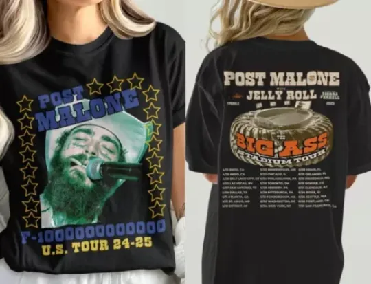 Post Malone, Kids Post Malone Shirt, Post Malone Tour, Big Ass Stadium Tour