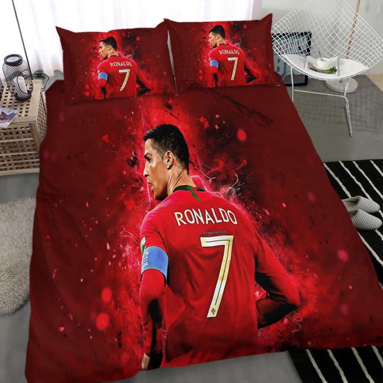 Football Star CR7 Soccer Bedding Set