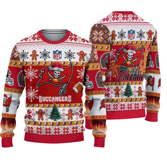 Tampa Bay Buccaneers Football They Not Like Us Christmas Ugly Sweater