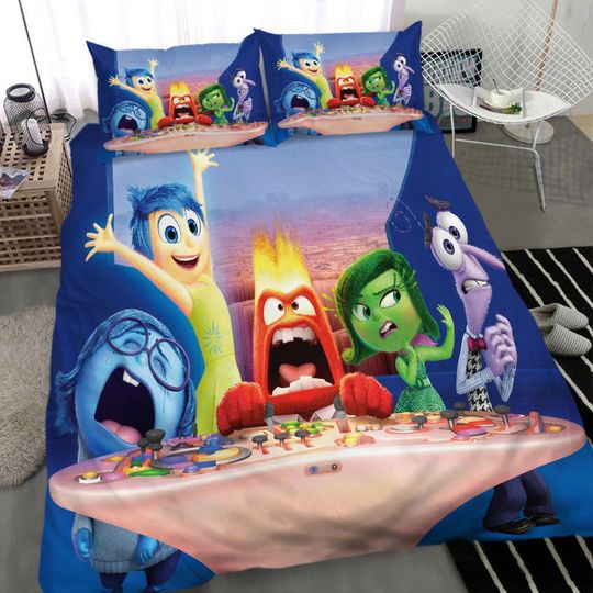 Inside Out Three Piece Bedding Set, Bedding Set Gift