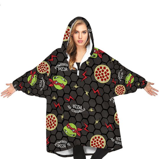 Teenage Mutant Ninja Turtles Mens Blanket Hoodie