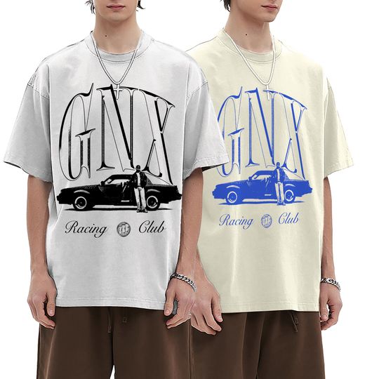 Kendrick Lamar GNX Album Shirt, Vintage GNX Racing Glub, Kendrick Lamar Merch