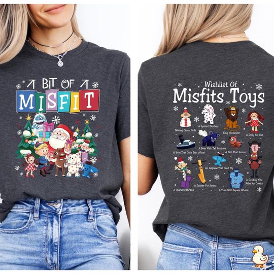 Misfits Toys Christmas T-shirt
