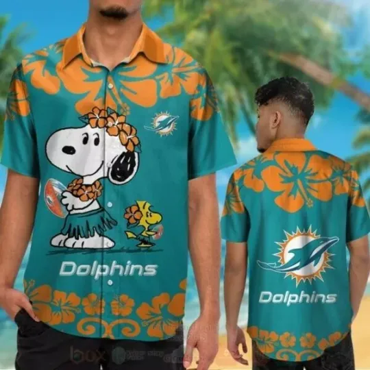 Miami Football Team Dolphinss Hawaiian Shirt