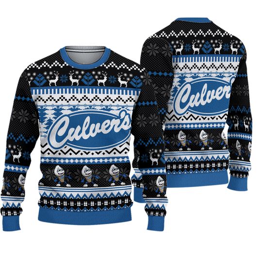 Culver’S Ugly Christmas Sweater – Delicious & Festive Holiday Wear