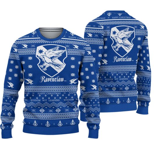 Harry Potter Ravenclaw Ugly Christmas Sweater By Box Lunch Medium Womens