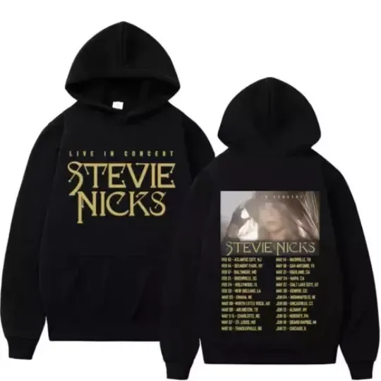 Stevie Nicks Live in Concert Tour Hoodie Gift For Fans Double-Sided Hoodie