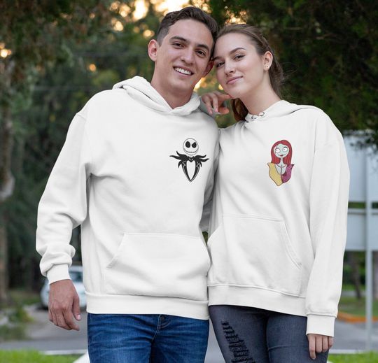 Couple Hoodie Jack and Sally